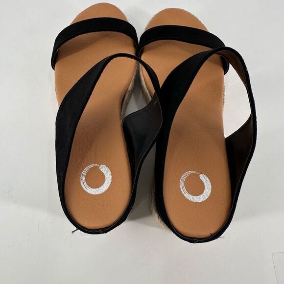 NWOT Journee Collection Womens Alissa Comfort Foam Wedge Heel Espadrille Sandals - Picture 8 of 8